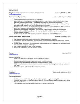 Sam Carmel Resume | PDF