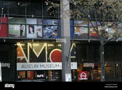 Austin Museum of Art - Austin, TX Stock Photo - Alamy