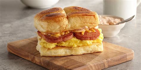 SPAM® Egg and Cheese Breakfast Sandwich | Spam | Spam recipes, Breakfast sandwich recipes, Egg ...