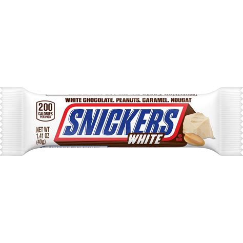 SNICKERS White Chocolate Singles Size Candy Bar 1.41-Ounce - Walmart.com