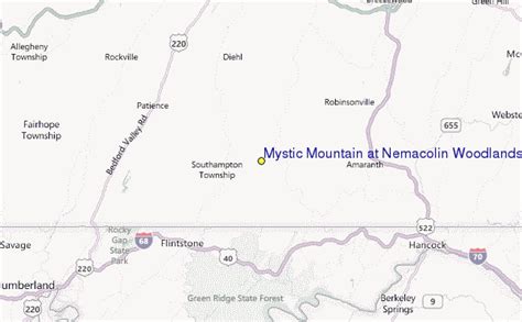 Mystic Mountain at Nemacolin Woodlands Ski Resort Guide, Location Map & Mystic Mountain at ...