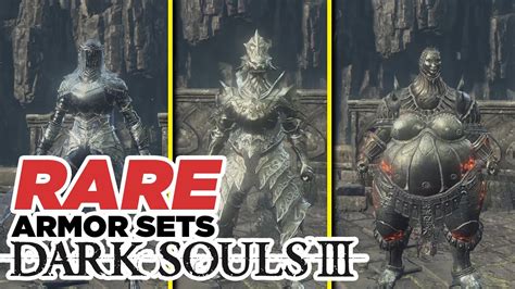 Dark Souls III Rare Armor Sets - YouTube