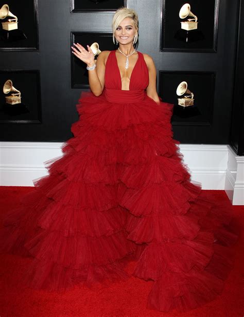 Bebe Rexha - 2019 Grammy Awards • CelebMafia