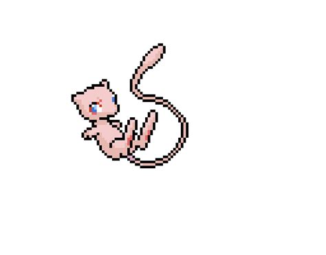 Mew pokemon pixel art