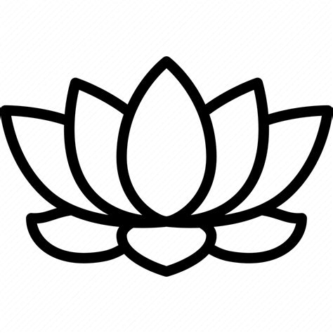 Blossom, buddhism, flower, lotus, nelumbo, nucifera, sacred icon - Download on Iconfinder