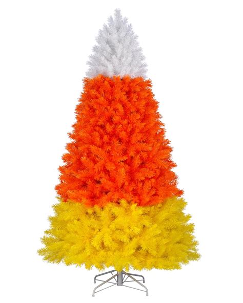 Whimsical Candy Corn Christmas Tree | Treetopia