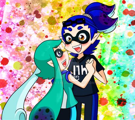 Inkling Love by Kamira-Exe on DeviantArt