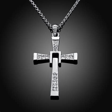 Vin Diesel Doms Dominic Toretto's Cross Fast and Furious Pendant Chain Necklace - Chains ...