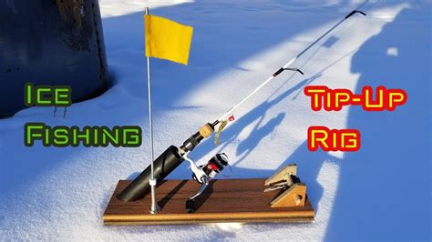 DIY Ice Fishing Tip-Up RIG - YouTube