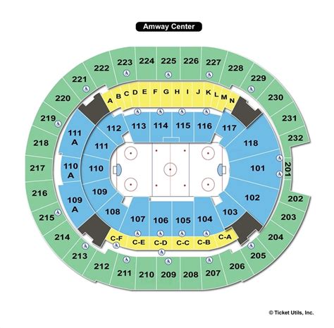 Amway Arena Seating Chart | Brokeasshome.com