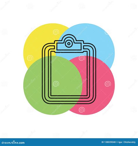 Credit Report Icon. Element Illustration Stock Illustration ...