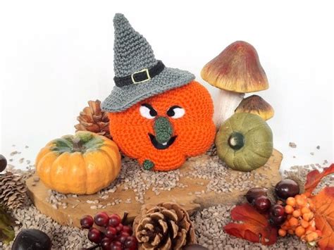 Halloween pumpkins - Crochet pattern