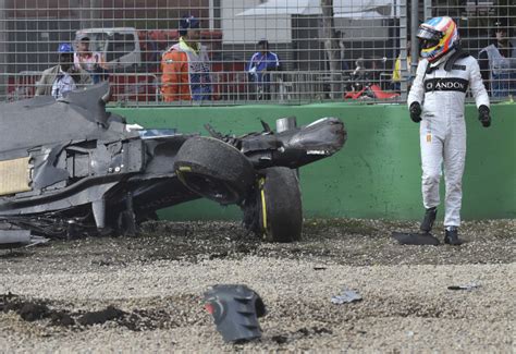 Fernando Alonso somehow walked away from this horrifying, high-speed ...