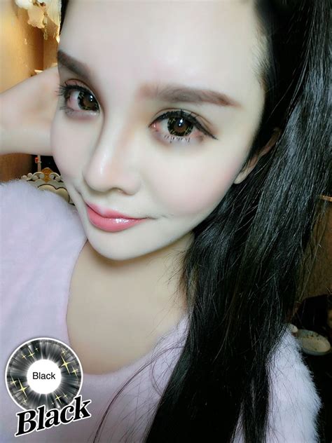 Pin on (Black) Soft Cosmetic Colored Contact Lenses Neon Colour Fairy Cosplay