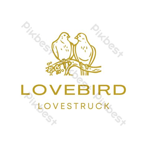 Hand Draw Love Bird Logo PNG Images | PNG Free Download - Pikbest