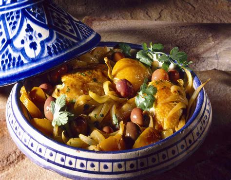 Moroccan Chicken Tagine With Potatoes and Olives Recipe