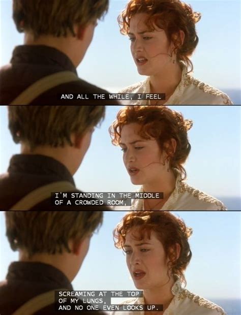 Kate Winslet in Titanic. | Titanic quotes, Titanic movie, Movie quotes