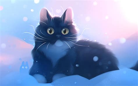 3840x2400 Kitten Snow 4K ,HD 4k Wallpapers,Images,Backgrounds,Photos ...