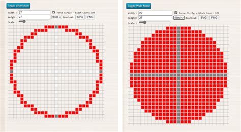 how to make a circle with worldedit