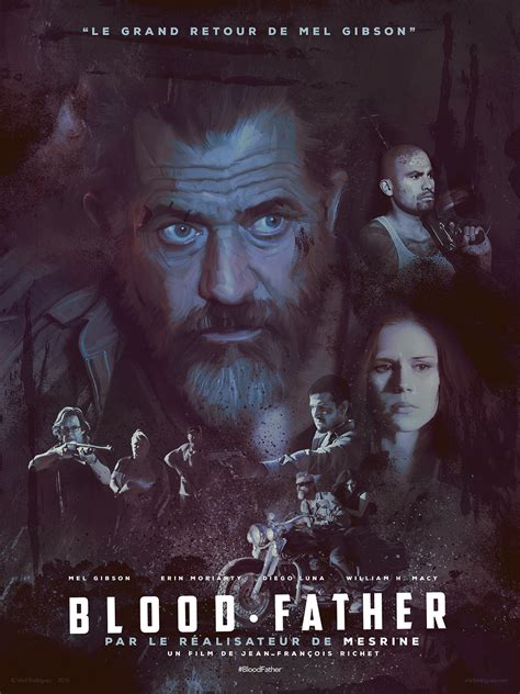 Official Teaser Poster 'Blood Father' Film :: Behance