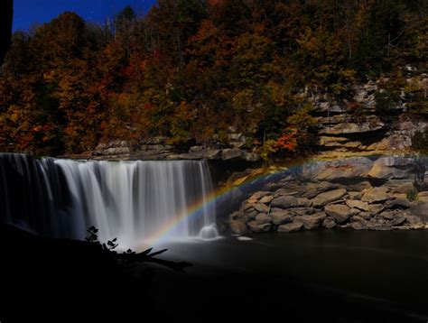 Red and the Peanut: The ghostly, silvery-white moonbow at Cumberland ...