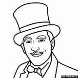 Circus Ringmaster Coloring Page sketch template