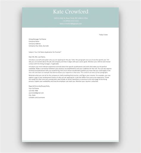 Simple Info About Best Free Cover Letter Template Accounting Resume ...