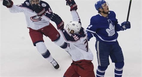 Blue Jackets Defeat Maple Leafs in Game 5, Qualify for First Round of Stanley Cup Playoffs | 1st ...