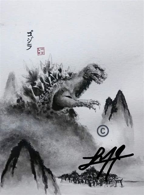 Godzilla GMK Prints - Etsy