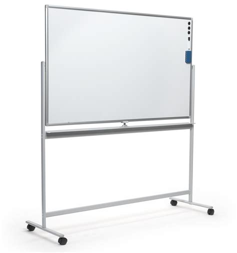 Office Products Presentation Boards Double-Sided Mobile Whiteboard Magnet Dry Erase Board on ...