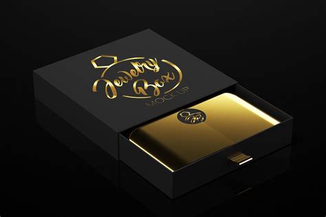 Jewelry Box Mockup in 2020 | Box mockup, Jewelry box, Jewelry