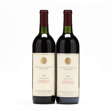 1992 & 1993 Dalla Valle Vineyards (Lot 2096 - Online-Only Fine Wine ...