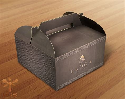 take away box for a restaurant | Dessert packaging design, Food packaging design, Food box packaging