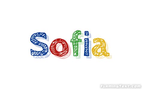 Sofia Logo | Free Name Design Tool from Flaming Text