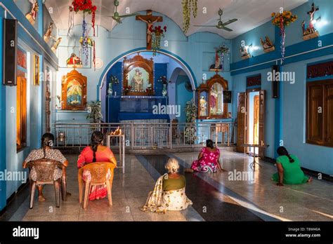 Sri Lanka, Northern province, Jaffna, Our Lady of Velankanni church ...