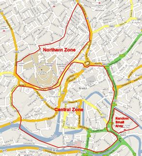 Bristol Dave: Possible Congestion Charge Layout