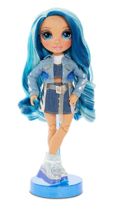 Rainbow High Fashion Doll - Skyler Bradshaw - Blue Themed Doll With ...