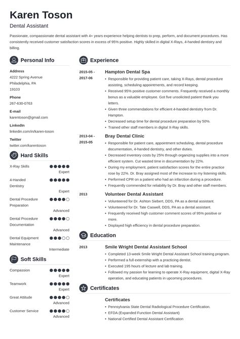 One Page Resume Templates