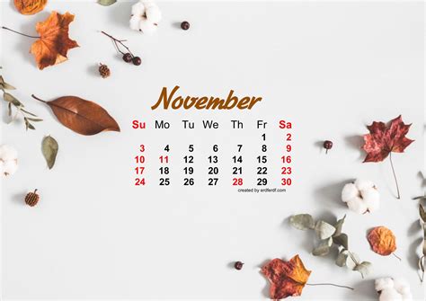 November 2019 Calendar Wallpaper Autum | Calendar wallpaper, Creative calendar, 2019 calendar