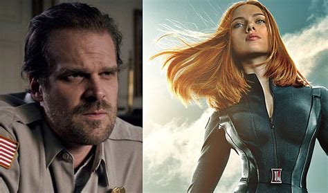 David Harbour Joins Scarlett Johansson In Marvel's 'Black Widow' Movie