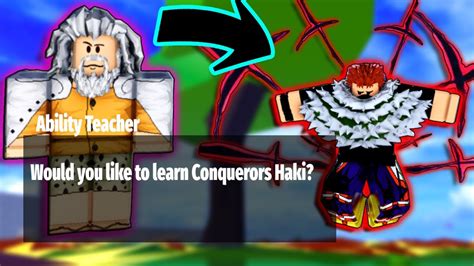 Blox Fruits Conquerors Haki Coming In NEXT UPDATE ??? - YouTube