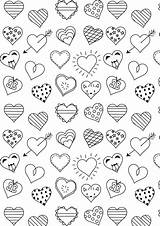 Heart Coloring Pages  Download And Print For Free sketch template