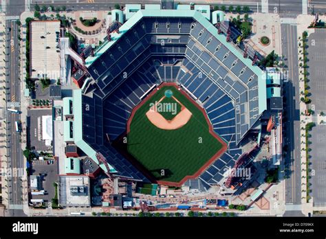 Aerial of Citizens Bank Park, Philadelphia, Pennsylvania Stock Photo ...