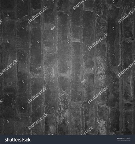 Black Brick Floor Stock Photo 218778568 | Shutterstock