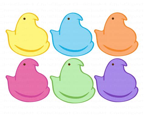 Peeps svg clipart peeps Cricut peeps peeps vector peeps | Etsy