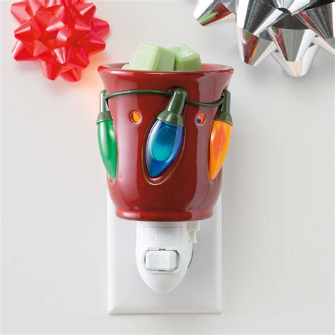 Holiday Lights Scentsy Mini Warmer - Scentsy Warmers - The Safest Candles