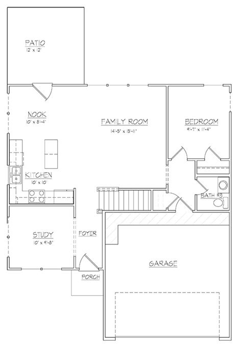 1st-floor-plan - Davis Homes