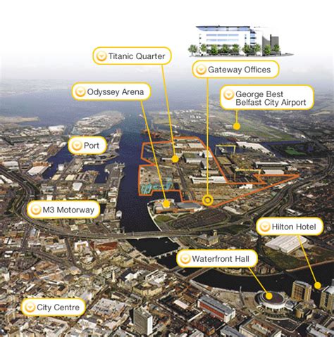 Titanic Quarter Belfast Map