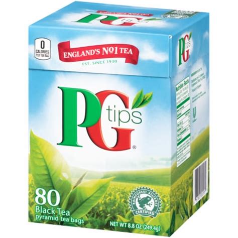 PG Tips® Black Tea Pyramid Tea Bags, 80 ct - Kroger