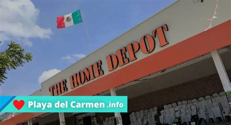 Horarios de Home Depot en Playa del Carmen - agosto